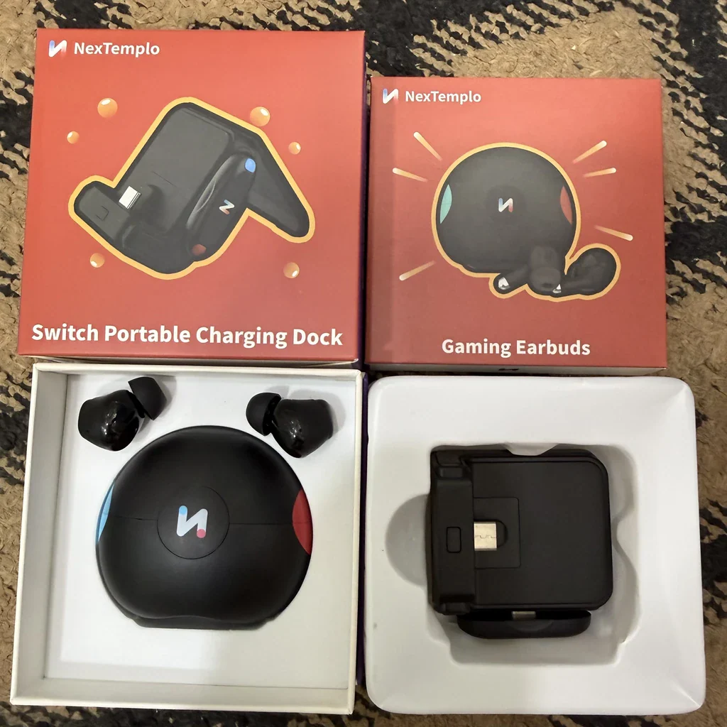 NexTemplo Gaming Earbuds
