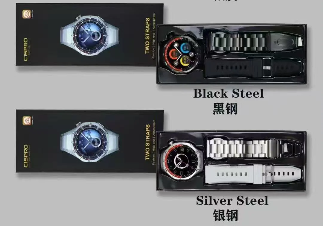 C15PRO Smartwatch with Dual Strap Set