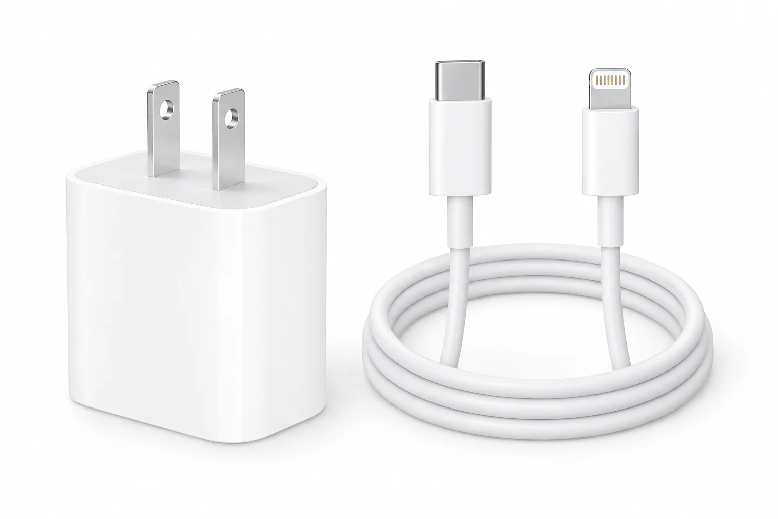 20W USB-C Charger with Lightning-Compatible Cable Kit